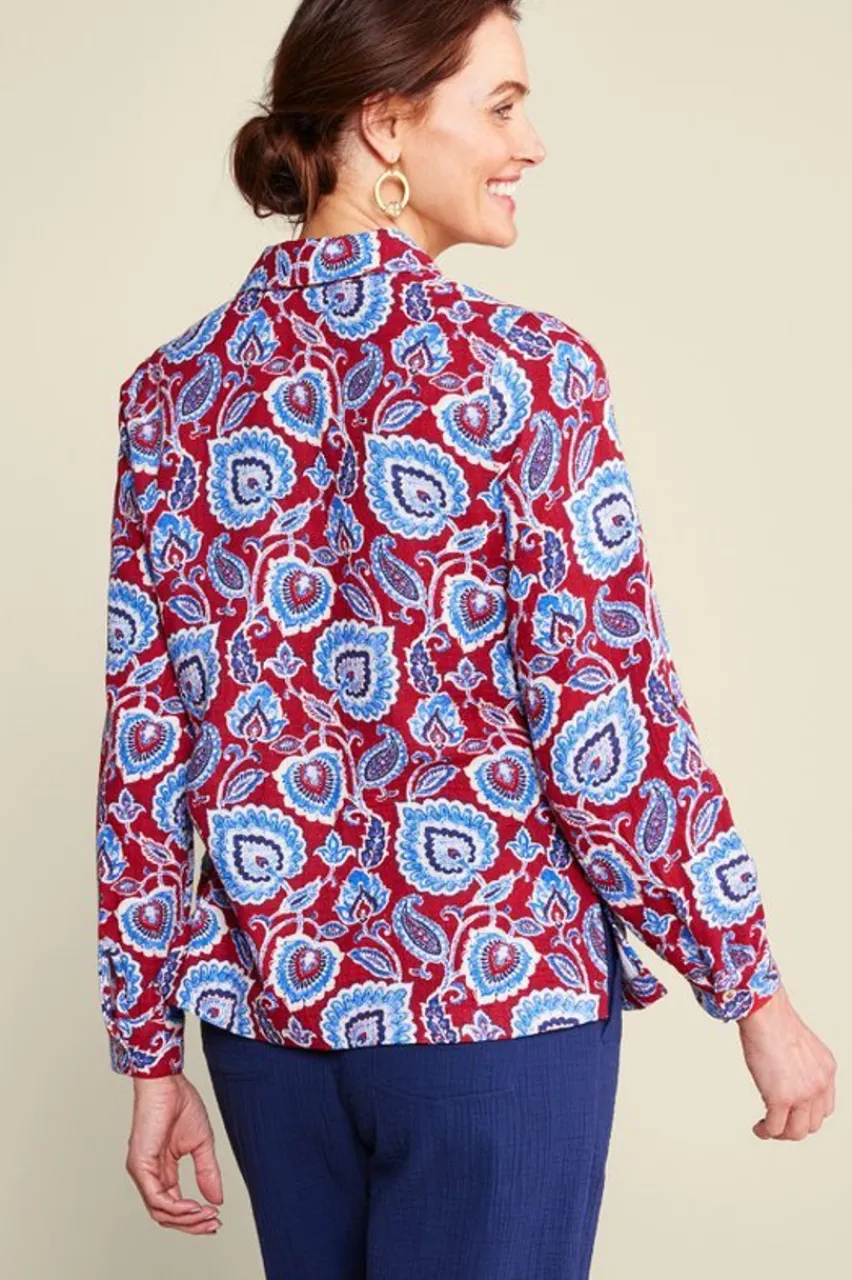 Best Addison Gauze Big Shirt Tops