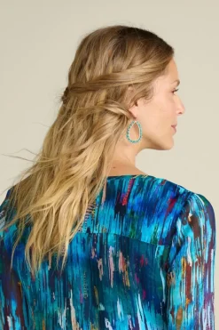 Outlet Alea Beaded Hoop Earrings Jewelry|Earrings