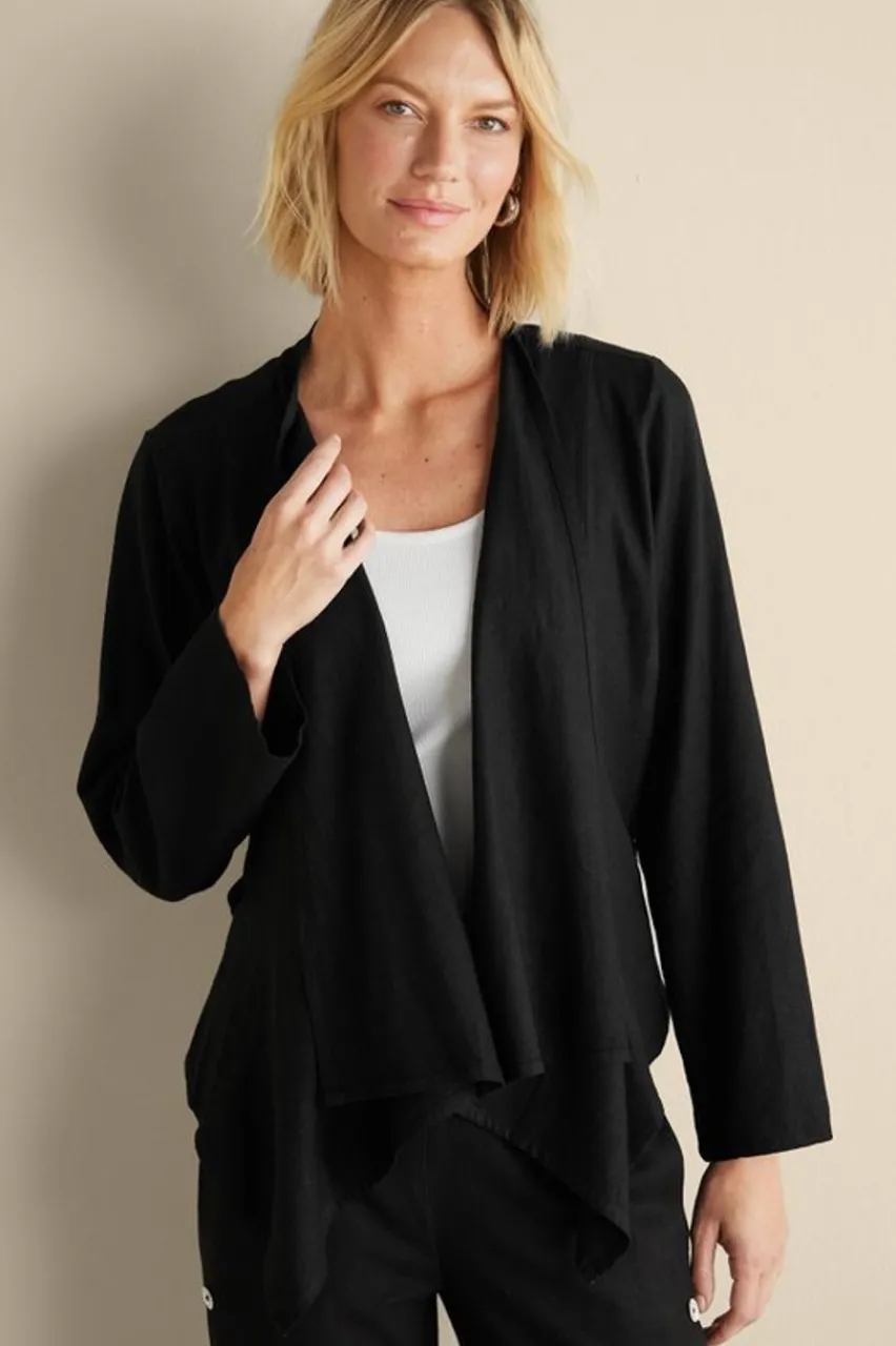 Alicante Linen Blend Topper Tops|Toppers