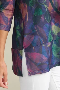 Clearance Alila 3/4 Sleeve Tunic Tops