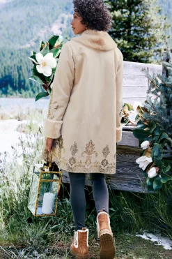 Clearance Anastasia Faux Shearling Coat Jackets & Coats