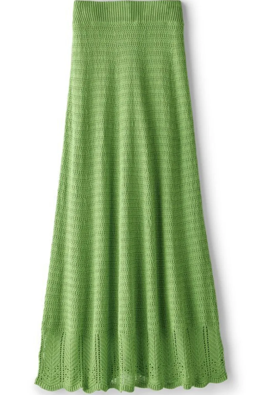 Sale April Crochet Sweater Skirt Skirts