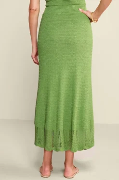 Sale April Crochet Sweater Skirt Skirts