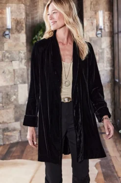 Hot Aria Velvet Jacket Jackets & Coats