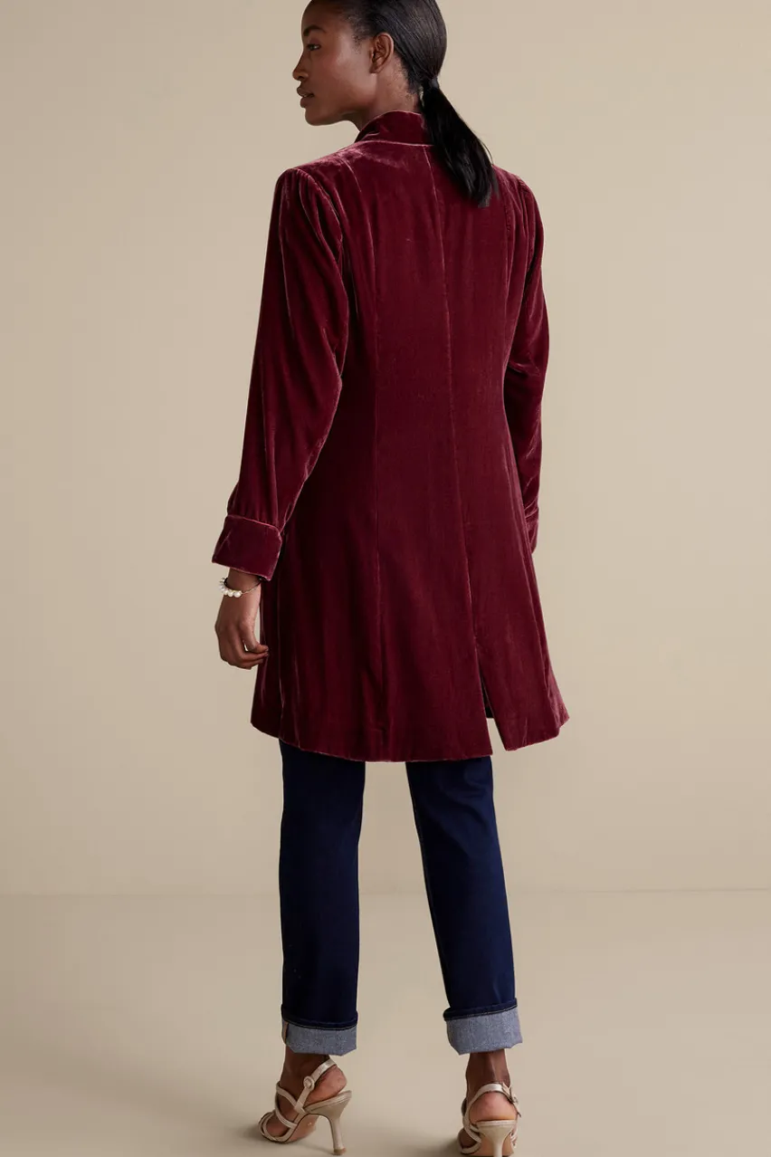 Hot Aria Velvet Jacket Jackets & Coats