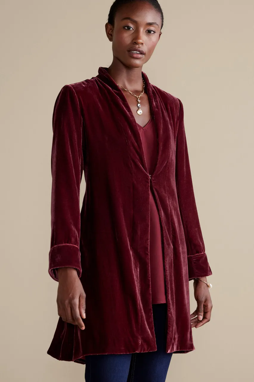 Hot Aria Velvet Jacket Jackets & Coats