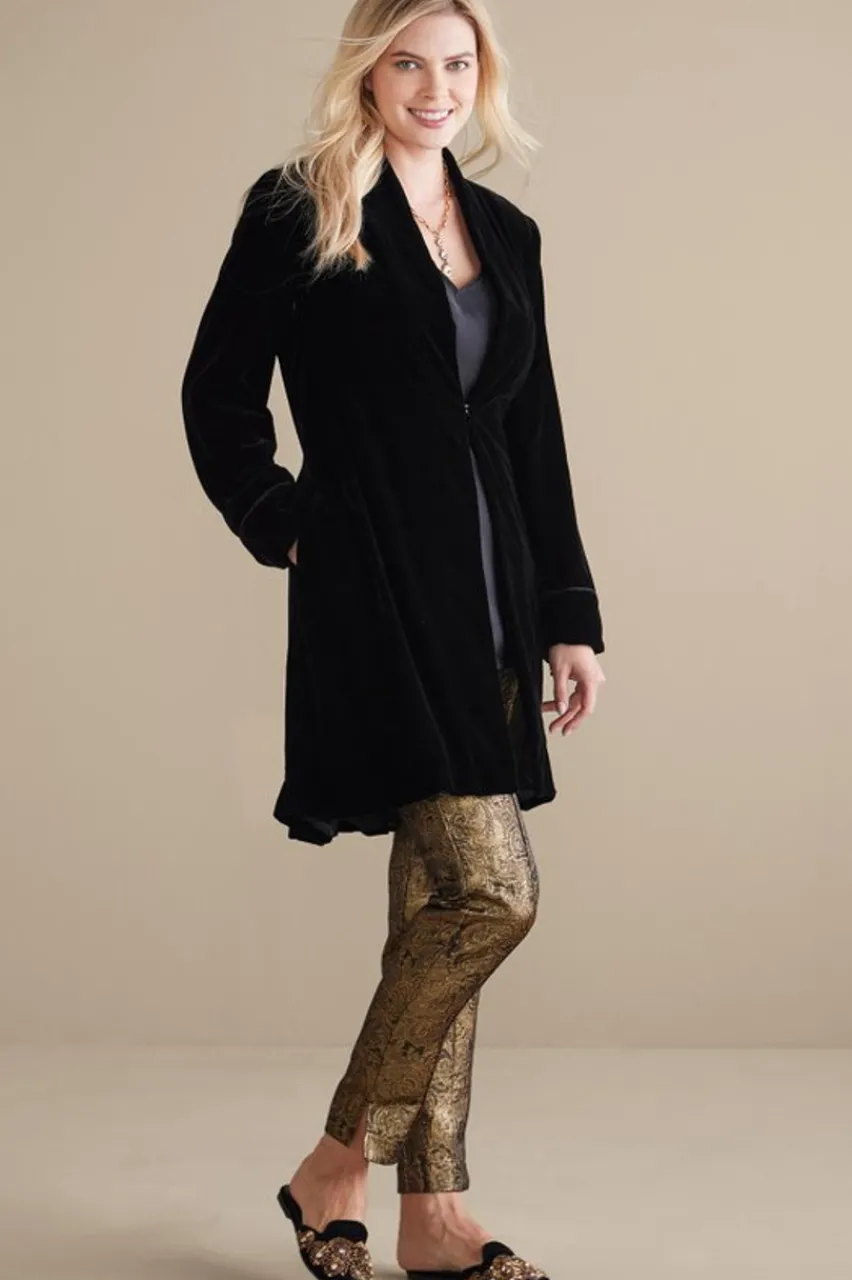 Hot Aria Velvet Jacket Jackets & Coats