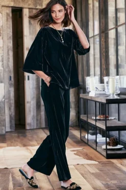 Clearance Aria Velvet Top Tops