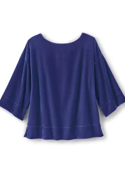 Clearance Aria Velvet Top Tops