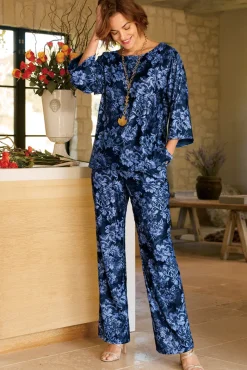 Clearance Aria Velvet Top Tops