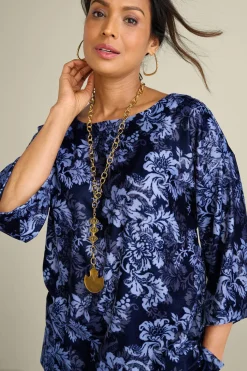 Clearance Aria Velvet Top Tops