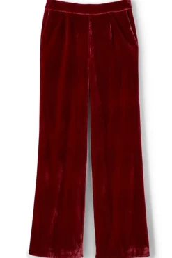New Aria Velvet Wide Leg Pants Pants