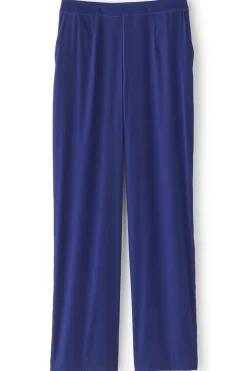 New Aria Velvet Wide Leg Pants Pants