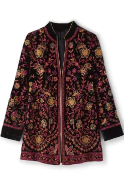 Discount Astrid Velvet Jacket Jackets & Coats