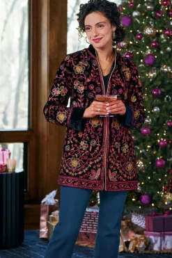 Discount Astrid Velvet Jacket Jackets & Coats