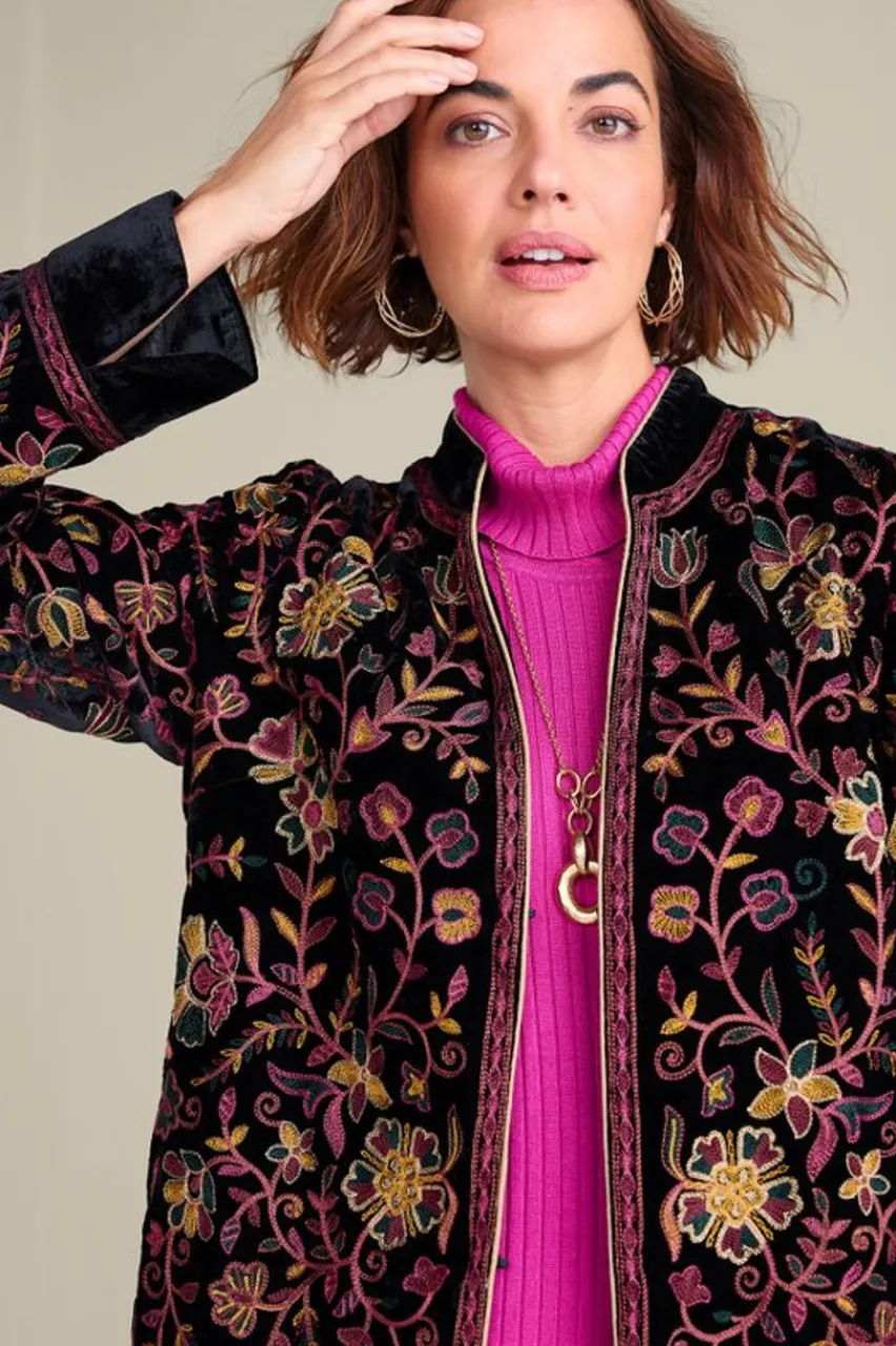 Discount Astrid Velvet Jacket Jackets & Coats