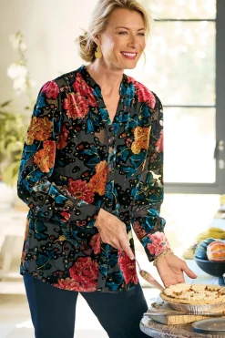 Best Autumn Velvet Tunic Tops