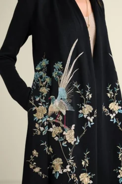 Outlet Ava Embroidered Cardigan Sweaters & Cardigans