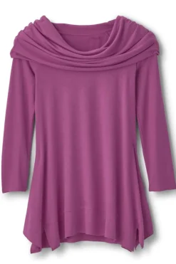 Hot B'call Knit Tunic Tops