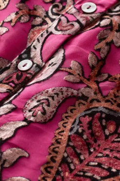 Bellarosa Velvet Tunic Tops