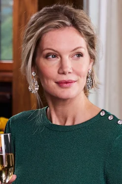 Belle Crystal Earrings Jewelry|Earrings