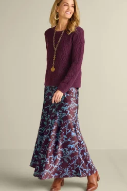 Blaise Satin Skirt Skirts