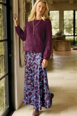 Blaise Satin Skirt Skirts