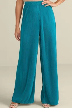 Online Cella Plisse Wide Leg Pants Pants