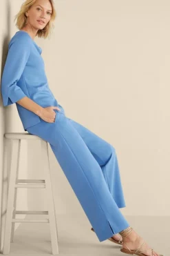 Discount Ceri Knit Wide-Leg Pants Pants