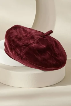 Colette Velvet Beret Hats