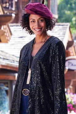 Colette Velvet Beret Hats