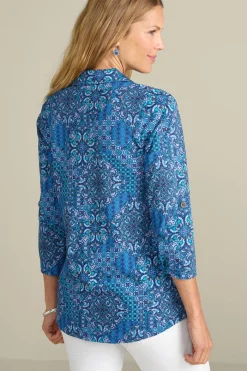 Danielle 3/4 Sleeve Tunic Tops|Tunics & Leggings