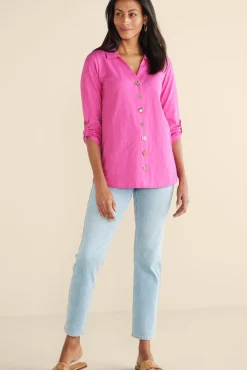 Danielle 3/4 Sleeve Tunic Tops|Tunics & Leggings