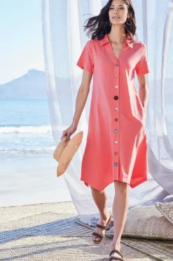 Best Danielle Button Dress Dresses