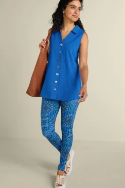 Sale Danielle Sleeveless Tunic Tops|Tunics & Leggings