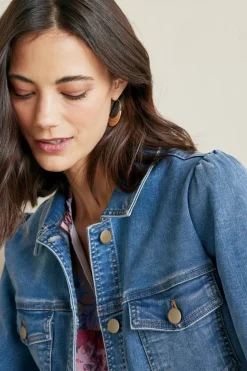 Outlet Diana Shapely Denim Jacket Toppers|Jackets & Coats