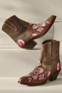 New Diba True Cainsville Embroidered Bootie Shoes