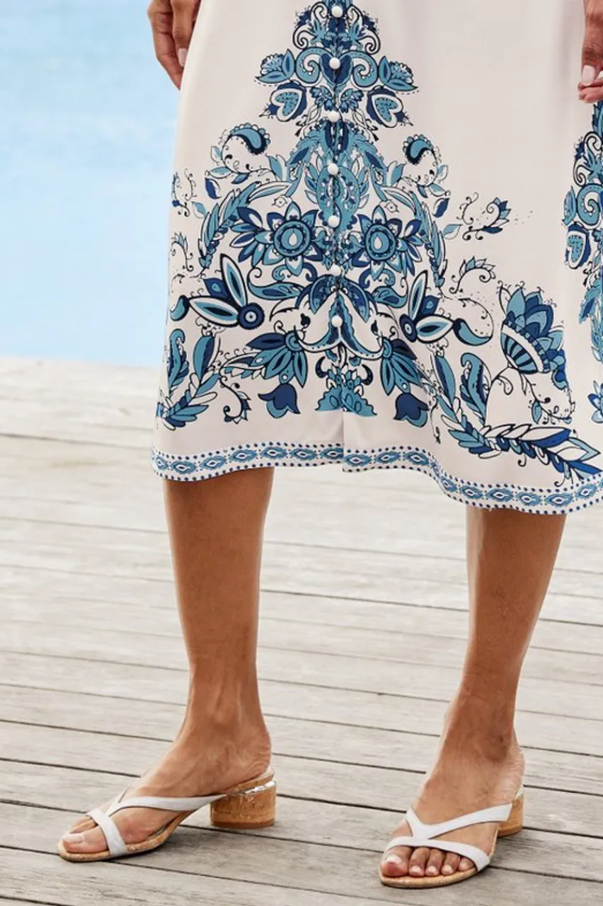 Best Donald Pliner Mida Cork Heel Slide Shoes