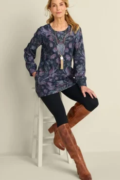 Discount Edith French Terry Tunic Tops