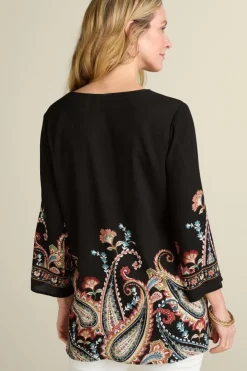 Elma 3/4 Sleeve Tunic Tops|Tunics & Leggings