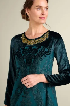 Outlet Emaline Velvet Burnout Maxi Dress Dresses