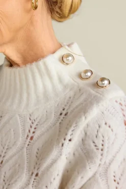 Outlet Ensley Button Sweater Tunic Tops|Sweaters & Cardigans