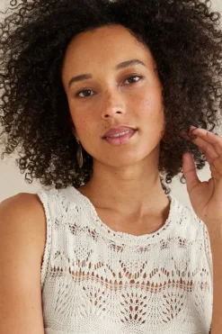 Erica Crochet Midi Dress Dresses