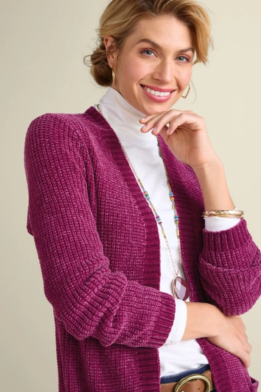 Outlet Faith Chenille Cardigan Sweaters & Cardigans