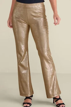 New Faux Suede Bootcut Pants Pants