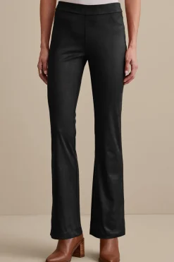 New Faux Suede Bootcut Pants Pants