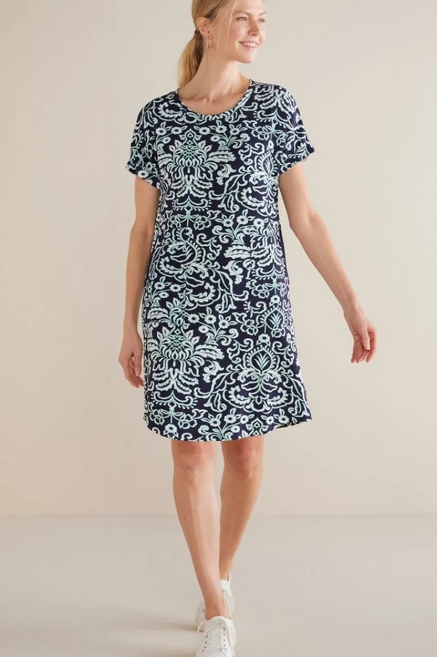 Hot Fina French Terry Short Dress Dresses