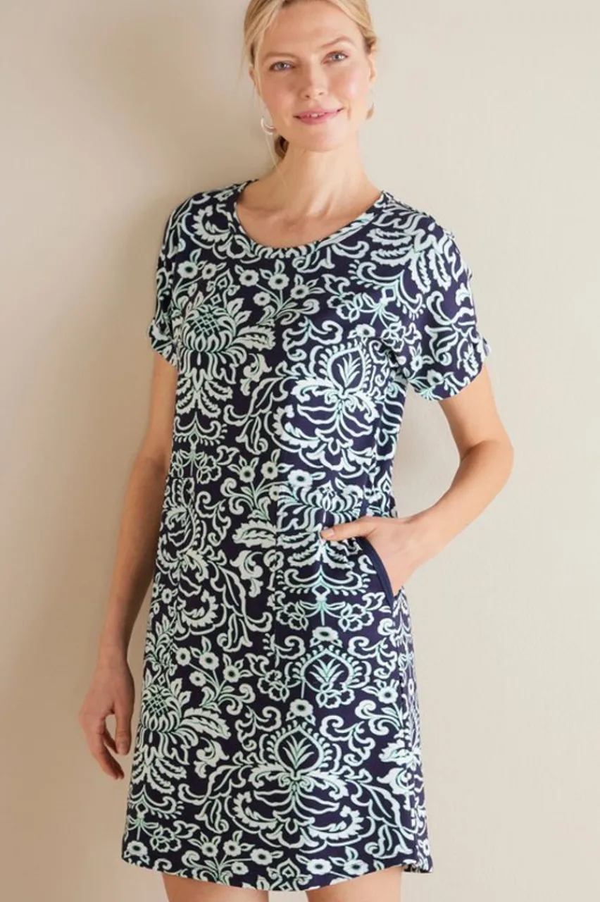 Hot Fina French Terry Short Dress Dresses