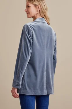 Online Holly Velvet Blazer Toppers|Jackets & Coats