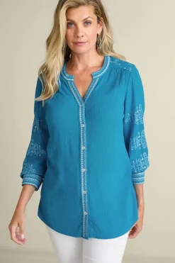 Sale Imane Gauze Tunic Tops|Tunics & Leggings